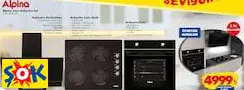 ALPİNA CAM ANKASTRE SET - ANKASTRE DAVLUMBAZ - ANKASTRE CAM OCAK - ANKASTRE FIRIN